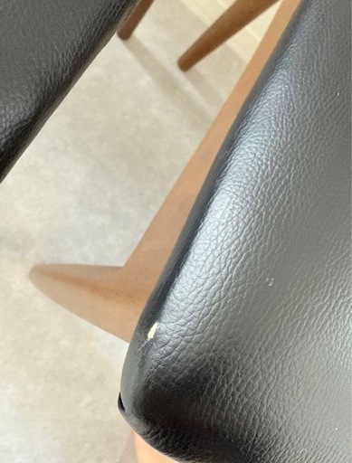 木製ダイニングチェア 2脚セット