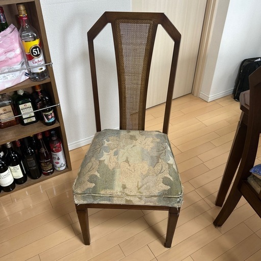 アンティーク椅子4個セット　マルニ木工　ダイニングチェア