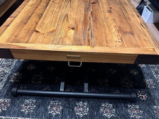 【2/15まで】定価7万/Uptown Furniture 昇降式テーブル 140cm 