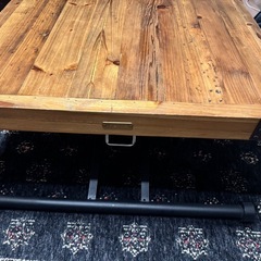 【2/15まで】定価7万/Uptown Furniture 昇降式テーブル 140cm の画像