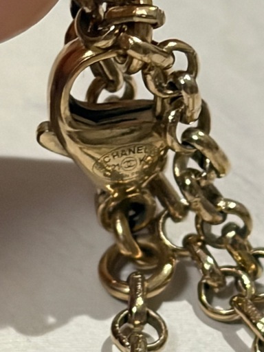 【美品】CHANEL ネックレス ココマーク C21K 正規品