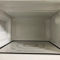 2021年製　ツインバード　電子レンジ　フラットテーブル　ヘルツフリーの画像