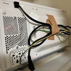 2021年製　ツインバード　電子レンジ　フラットテーブル　ヘルツフリーの画像