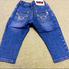 EDWIN デニムブルー カジュアルパンツ 95cm相当の画像