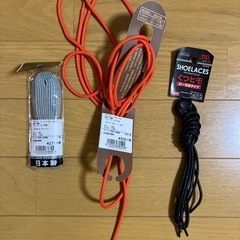 〈未開封〉YONEX オーバルシューレース3個、他〈未開封〉シューレース 6個の画像