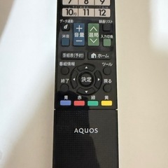 SHARPテレビの画像