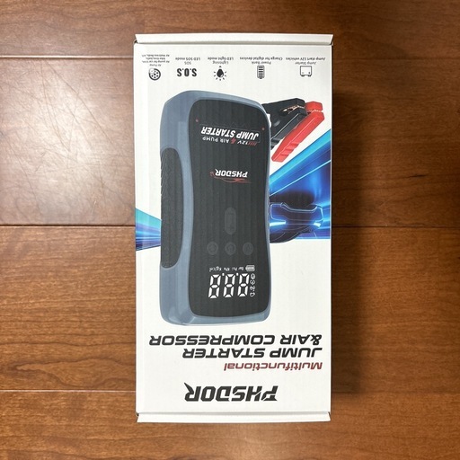 ジャンプスターター⭐️空気入れ 25000mAh 8000A エンジンスターター