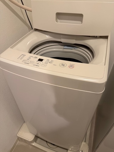 無印良品の全自動洗濯機です