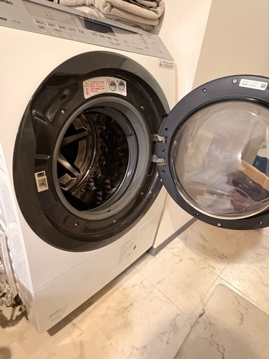 (譲渡先　内定済み
)パナソニック　ドラム式洗濯機　　　NA-VX800AR 