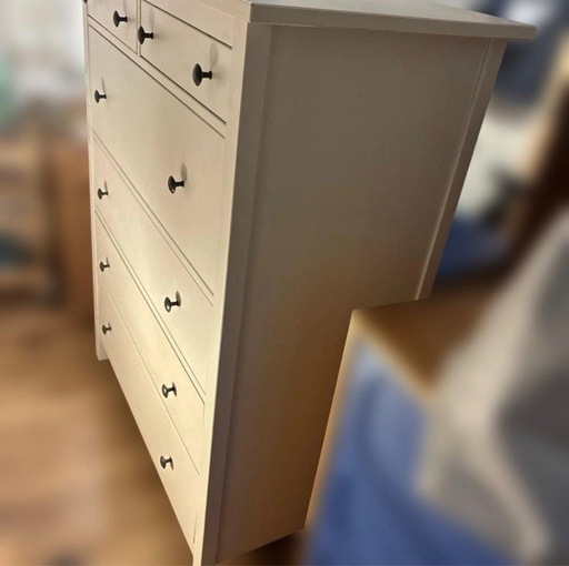 IKEA HEMNES ヘムネス チェスト 5段 ホワイト