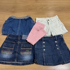 女児 長ズボン 秋冬 100センチの画像