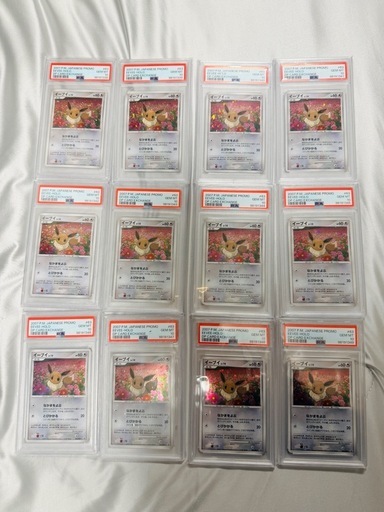 ポケモンカード イーブイLV.14 :キラ063/dp-p psa10 12連番