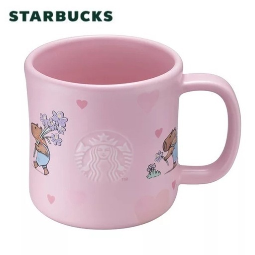 スタバ　
台湾　限定　バレンタイン　マグカップ