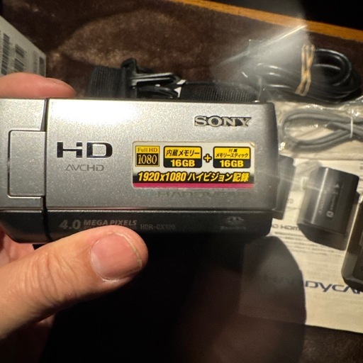 SONY HDR-CX120 ビデオカメラ 本体