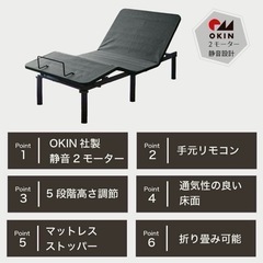 🔴引取が早い方は値下げ致します。 電動ベッド クイーンサイズの画像