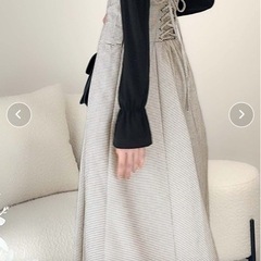 新品 レディースワンピースLの画像