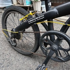 折りたたみ自転車
の画像