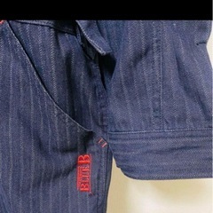 ブルービー　つなぎ　5lの画像