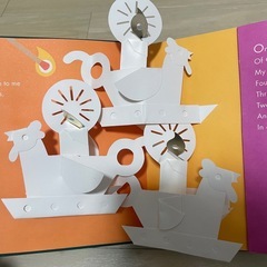 飛び出す本📖🕊の画像