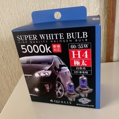 ハロゲンバルブ5000k60/55w新品未使用の画像
