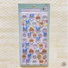 【5】シール1枚600円 ちいかわ ハチワレ ボンボンドロップシールの画像