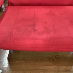 ソファベッド〈折り込み式〉【町田市再生家具】　0206の画像