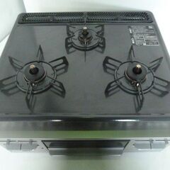 【中古】リンナイ クリナップ LPガス用 ビルトインコンロ ラクエラ RB31M5HSW ZGFNK6R18QSE ホーロートップ 左右高火力 水無片面焼の画像
