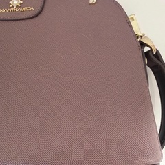 SAMANTHAVEGA ブラウン ショルダーバッグの画像