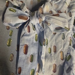 【美品】ANTIK BATIK フリルブラウス ブラウス XS/36の画像