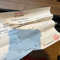 KTCプレセット型トルクレンチの画像