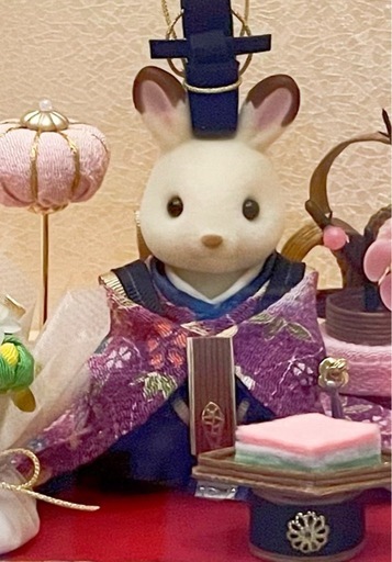 シルバニアファミリー雛人形 ハンドメイド作家作品