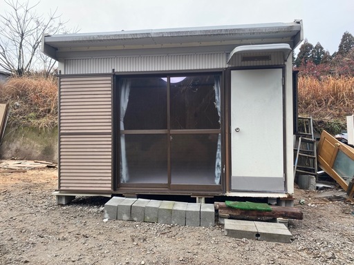 [最終値下げ]約3.5畳 コンテナハウス 雨漏りなし