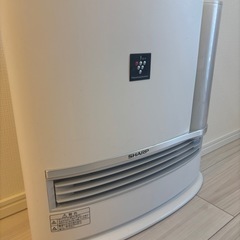 SHARP 加湿 セラミックファンヒーターHX-H120-Wの画像