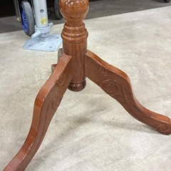 リユース品　アンティーク調　ティーテーブル　サイドテーブル　ワインテーブルの画像