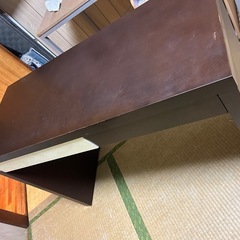 デスク　引き出し付きの画像