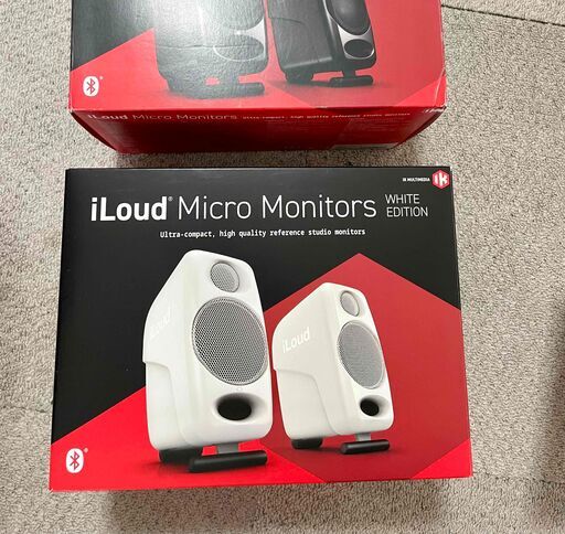 IK multimedia iLoud micro monitor ホワイト（新品同様、未使用）