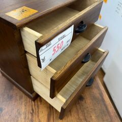 リサイクルショップどりーむ鹿大前店NO.3563　引き出し（ミニタンス）　小さい小物にいかがでしょうか？の画像
