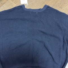 AZUL 新品タグ付き ネイビー ニットカーディガン 長袖の画像