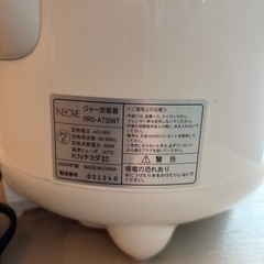 【美品】炊飯器(3合まで)の画像