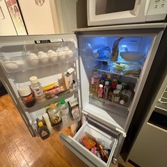 【引っ越し】SHARP 2ドア冷蔵庫｜動作良好｜一人暮らし向けの画像