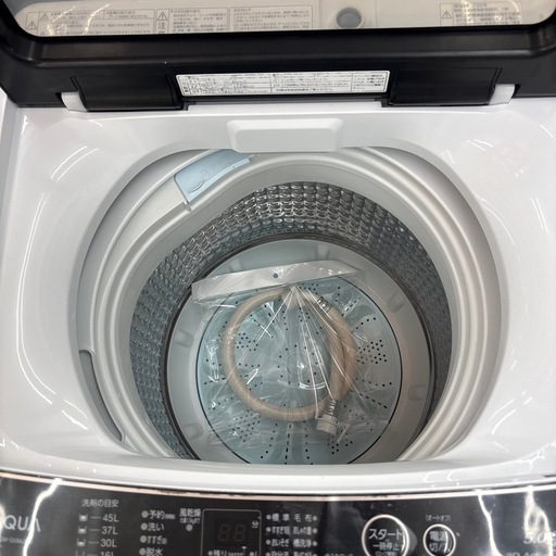 ☆ドリーム荒牧店☆ジモティー割引有☆【クリーニング済み】AQUA/5kg洗濯機/AQW-G5MJ/2022年製