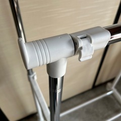 ダブルハンガーラック 90cm幅 キャスター付の画像