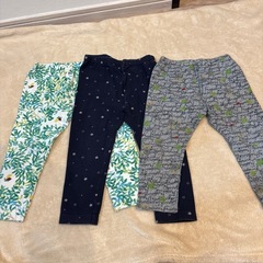 ユニクロズボン【90センチ】3本セットの画像