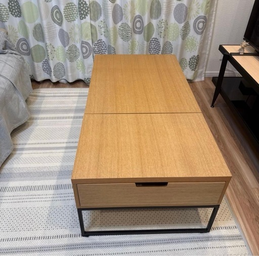 昇降センターテーブル(Nヒバリ 120 LBR)