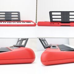 ≪R514ジ≫ 通電/音出しOK CASIO/カシオ キーボード Casiotone/カシオトーン CT-S200RD レッド 61鍵盤 音色数400 楽器/鍵盤楽器 電子ピアノの画像