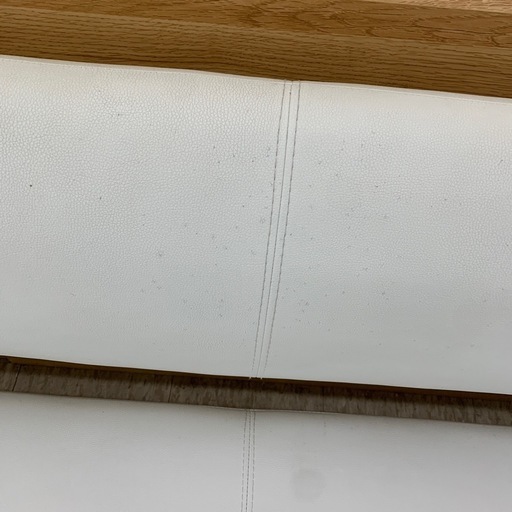 【ジモティー割引で最大15％OFF⭐️】ソファ　ベンチ型　ホワイト