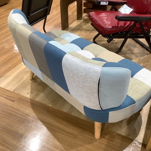 【トレファク神戸南店】★値下げしました2人掛けソファーです（未使用品）【取りに来られる方限定】