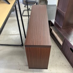 A2602-0312 ウォールナット材　スタッキングシェルフ　キズ汚れ有りの画像