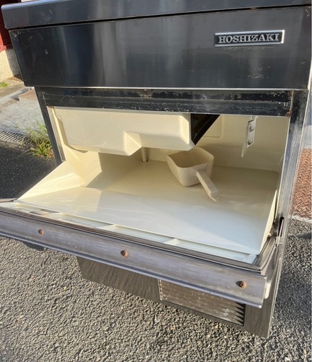 【動確済み】ホシザキ 業務用 製氷機 特大氷 スティックアイス 超ビックキューブアイス LM-350B-103S 単相 100V アン
