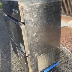 【動確済み】ホシザキ 業務用 製氷機 特大氷 スティックアイス 超ビックキューブアイス LM-350B-103S 単相 100V アンダーカウンター 大阪の画像